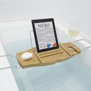 Aquala Umbra Bamboo Bathtub Caddy